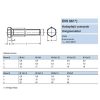 HLF CSAVAR M12*1.50*30 DIN 961-8.8 NAT. TM