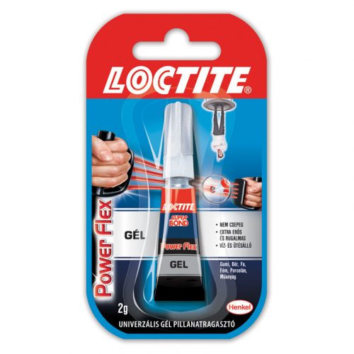 Pillanatragasztó, 2gr, LOCTITE POWER FLEX