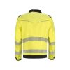 Top phoenix, HI2D J HI-VIS munkakabát, reflektív csíkok, rugalmas, fémmentes, 2XL