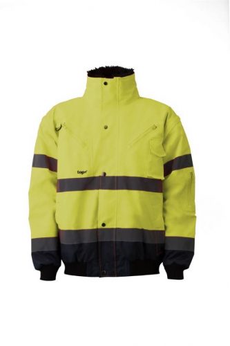 Pilóta Dzseki TOP HAWK FLUO-L 4 in 1