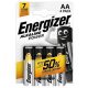 AA Ceruza elem 4db/cs LR6 1,5V Energizer Power