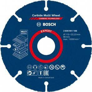 EXPERT Carbide Multi Wheel 115mm BOSCH 2608901188