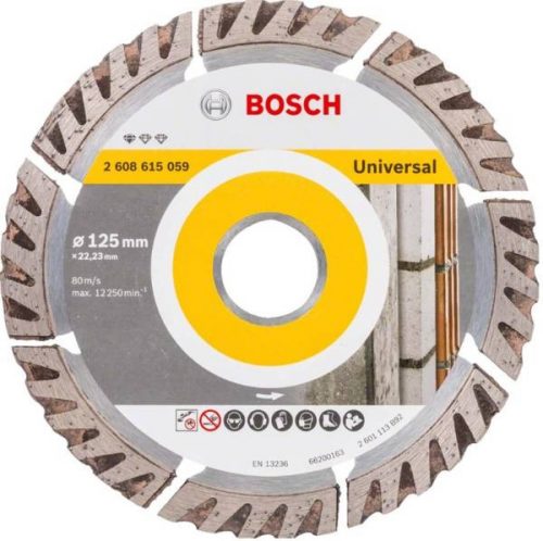 Gyémánt vágótárcsa 125x22,23x2,0x10mm Bosch